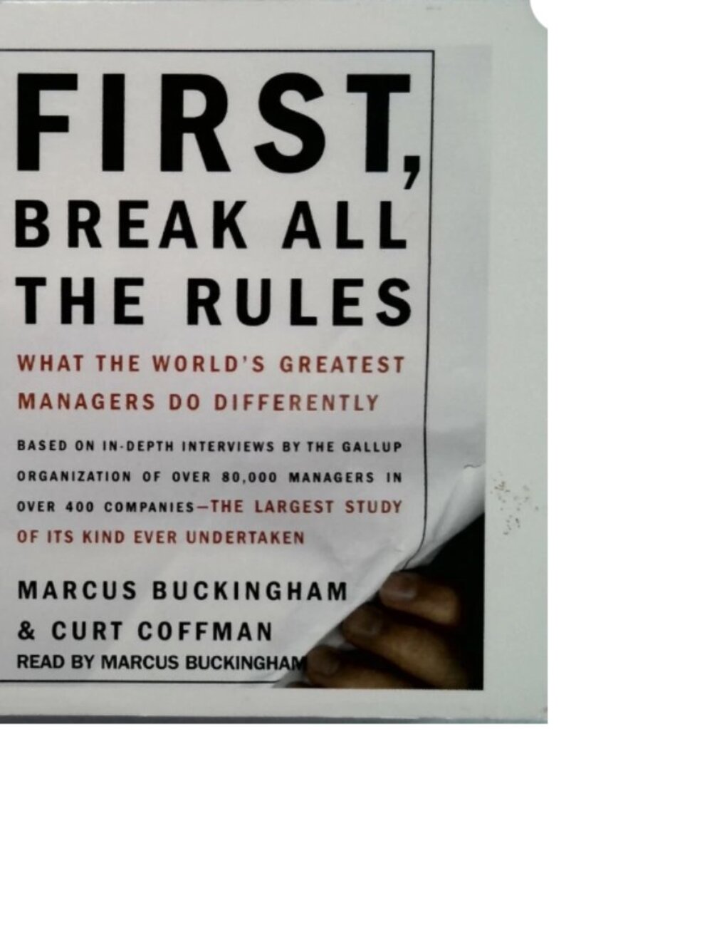 Fisrt Break all teh Rules 3 CD audio set